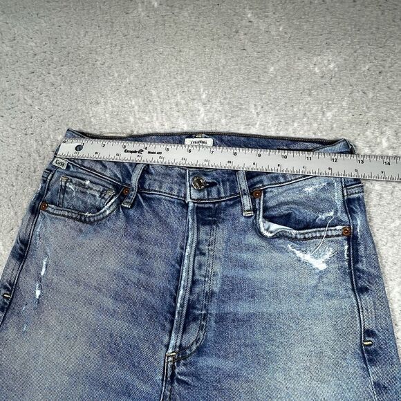 Citizens Of Humanity Jeans Womens Size 25 Olivia High Rise Slim Ankle Button Fly - Picture 6 of 16
